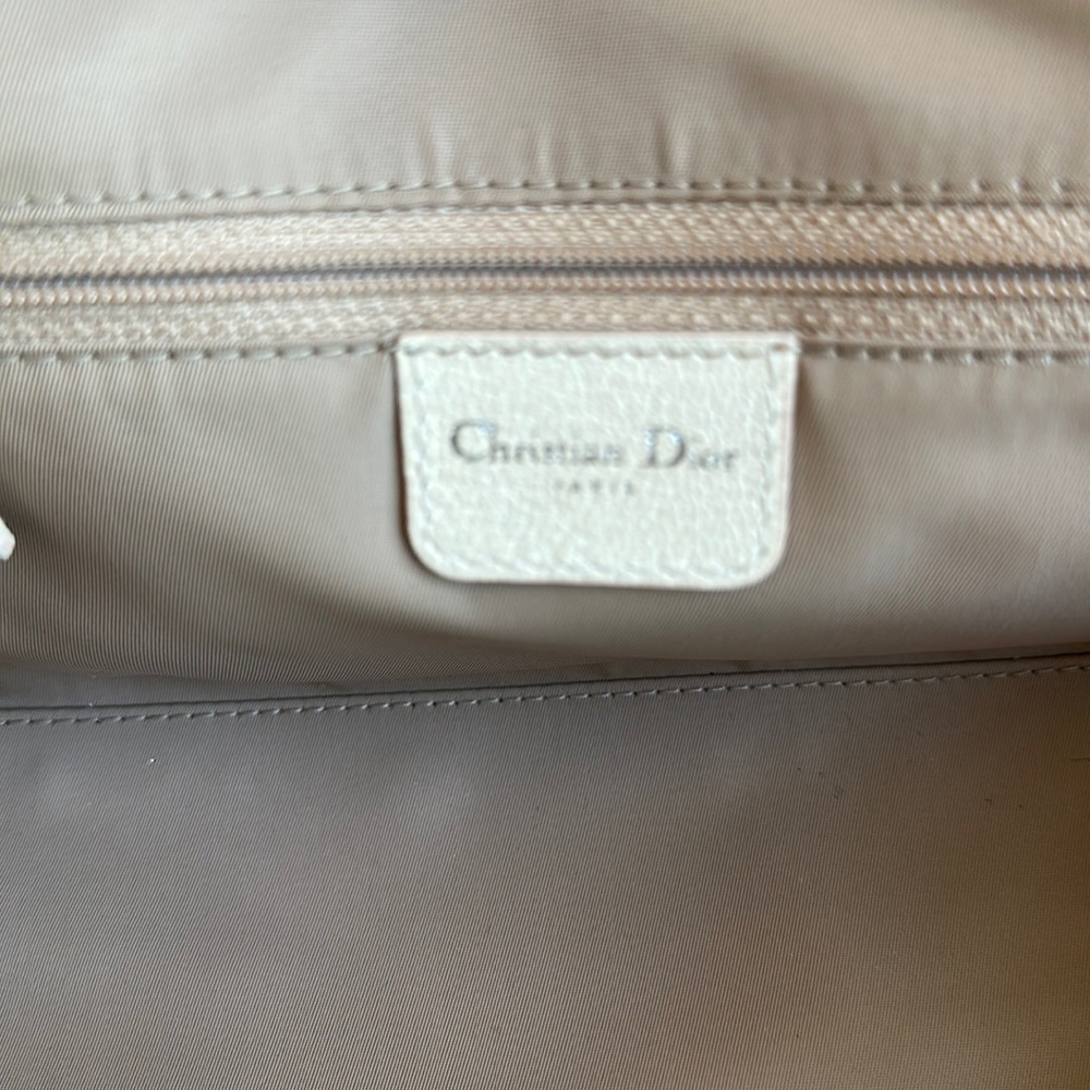 CHRISTIAN DIOR Diorissmo canvas handbag with floral embellishment, Never used - Picture 13 of 16